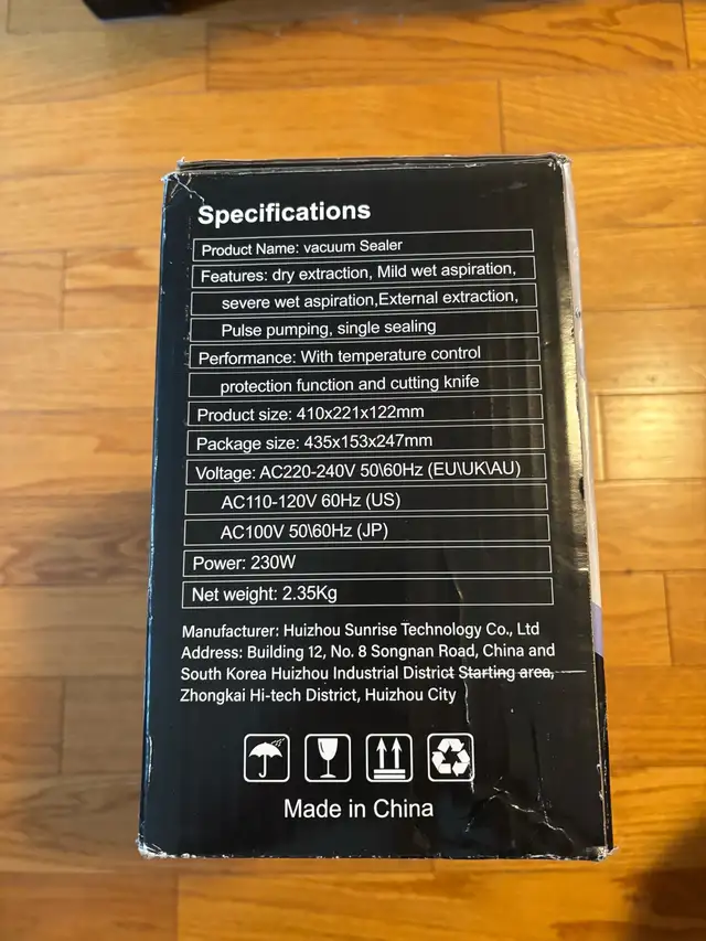 MZROT vacuum sealer in Vacuums in City of Toronto - Image 4