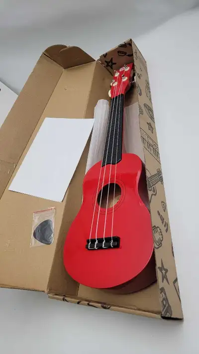 Kickstart a love for music with this 21-inch soprano ukulele — perfectly sized for kids, beginners,...