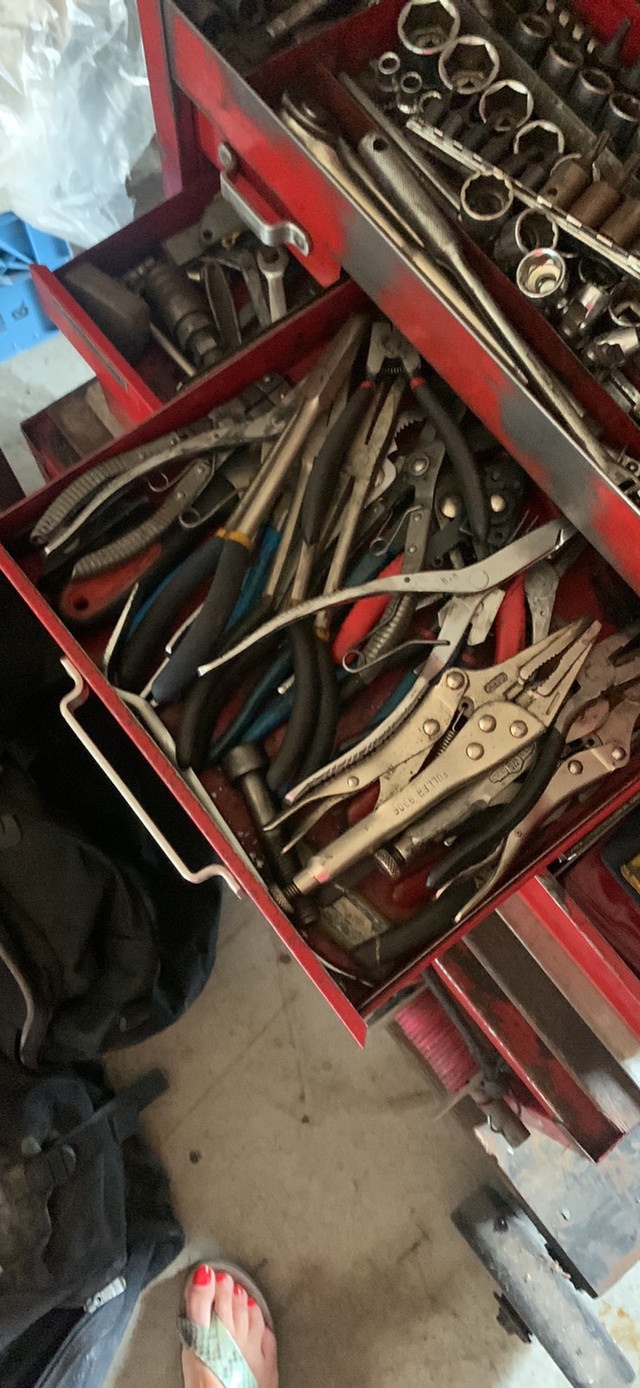 Two tool boxes for sale full of tools Hand Tools Hamilton Kijiji