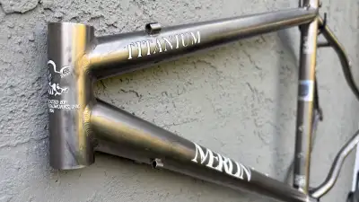 1992 Merlin Titanium Frame & Fork (18”), View more