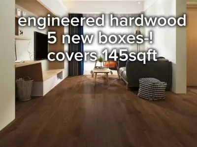 Walnut flooring! 5 new boxes $200/box, View more