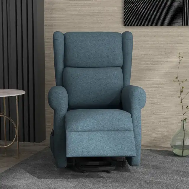 Wingback Lift Chair for Elderly, Power Chair Recliner with Footr in Chairs & Recliners in Markham / York Region - Image 9