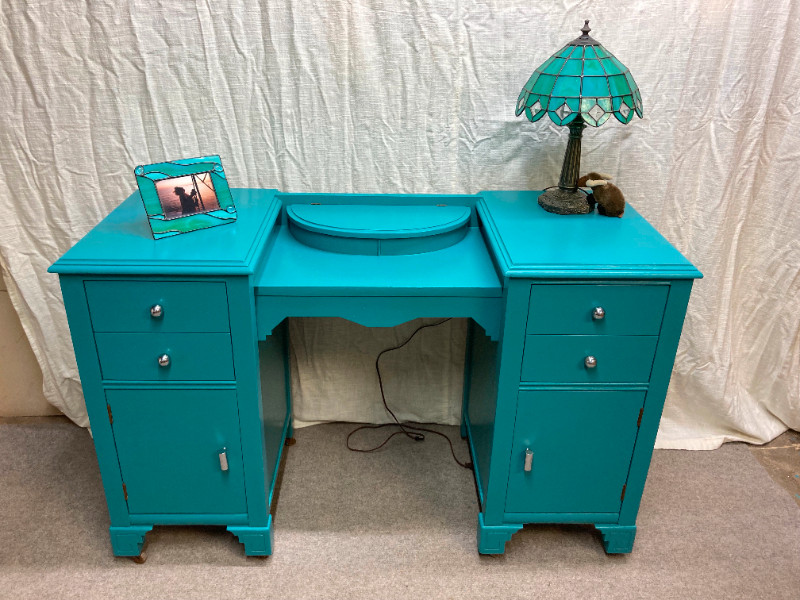 VINTAGE CHARM UPSCALED in a VANITY!!! Desks Peterborough