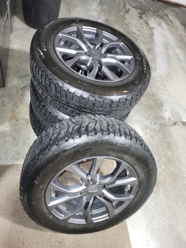 BF Goodrich 235/65 R18 winter tires on rims (x4) from 2020 Lexus in Tires & Rims in Kitchener / Waterloo - Image 2