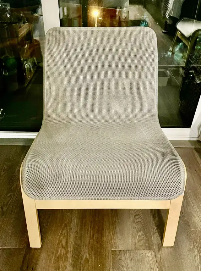 2 IKEA chairs_Pair of IKEA NILSEN Grey Mesh Chairs in Chairs & Recliners in Richmond - Image 3