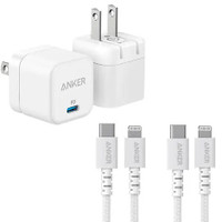 Anker PowerPort III 20W Cube with PowerLine Select+ USB-C Cable