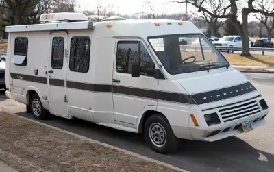 1986 Winnebago LeSharo Turbo diesel , 4 speed standard. Looking to trade for a sailboat in BC.