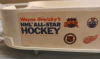 Wayne Gretzky NHL all-star table hockey, with extra accessories