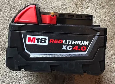 Milwaukee M18 Battery brand new firm price , View more