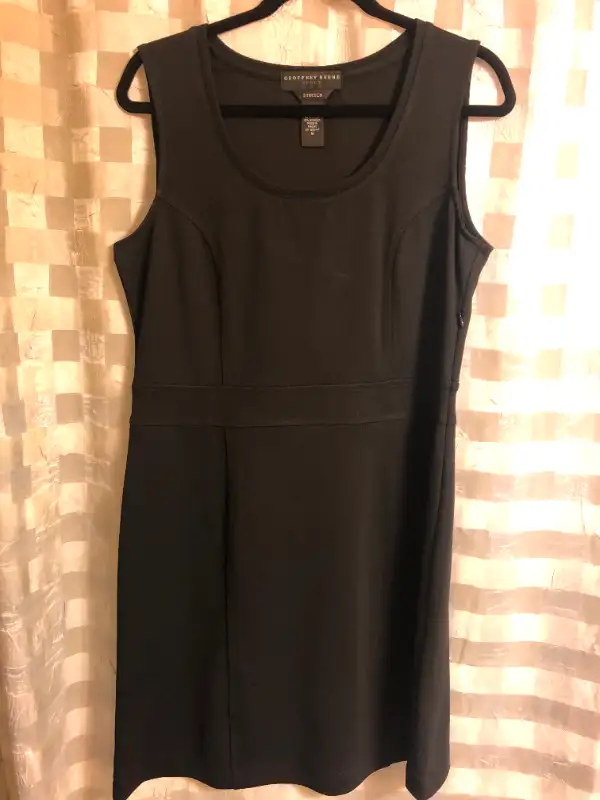 Geoffrey Beene Sport Women's Little Black Sleeveless Dress - MED62863262331395122