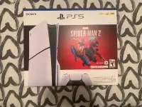 BRAND NEW PS5 - SLIM SPIDER-MAN 2 Bundle