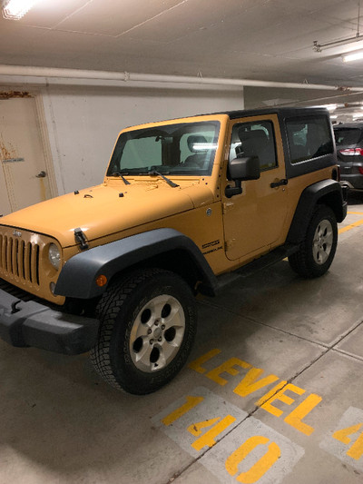 2014 Jeep Wrangler in great condition