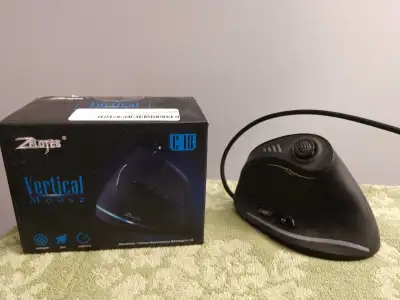 zelotes vertical gaming mouse, View more