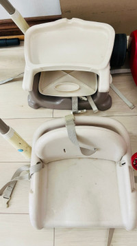 Portable high chair/ Travel Booster Seat, Each 8$, Delivery chek