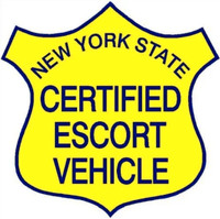 Escort pilot sign