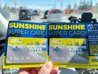 New Sunshine village super card