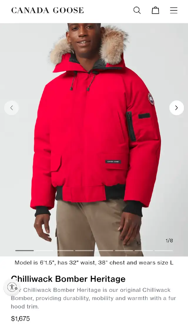 Original Canada Goose Mens Jacket - Limited Edition in Men's in City of Toronto - Image 4