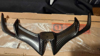 Motorcyle Wing Carbon Fiber Hydrodipped. NEW