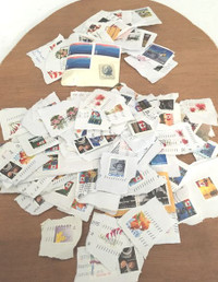 Timbres 108 Canada 73 USA Stamps