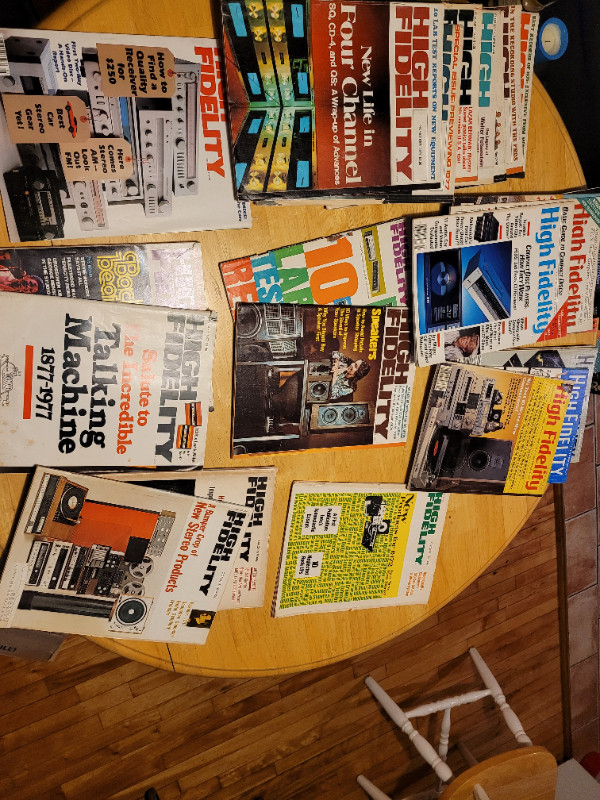 Lot de revues Hi-Fi (Systèmes de son), Années 60 à 90s dans Magazines  à Laval/Rive Nord - Image 3