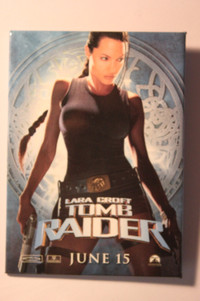 Tomb Raider Lara Croft Movie Pin 4"  _VIEW OTHER ADS_