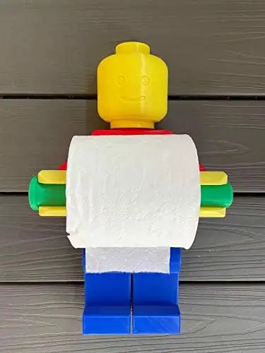 Giant Lego Man Toilet Paper Holder in Hobbies & Crafts in Edmonton - Image 8