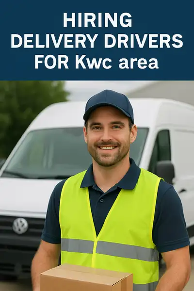 HIRING Courier Delivery Driver ( KWC ) , View more