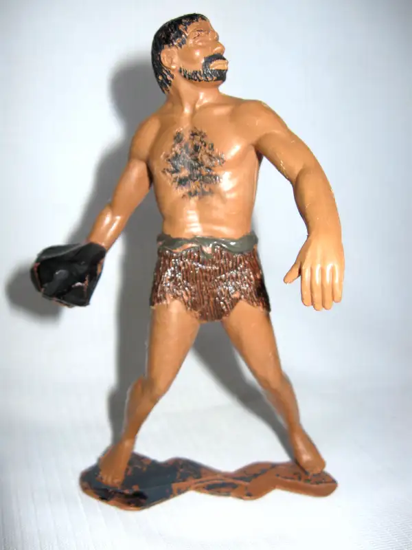 HOMME DES CAVERNES 6" MARX CAVEMAN c.1963 in Arts & Collectibles in West Island - Image 2