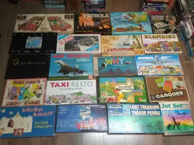 Projet KG La formule secrete 20$ Projet KG L'agent double 20$ La conquete du pétrole 50$ Les pionnie...