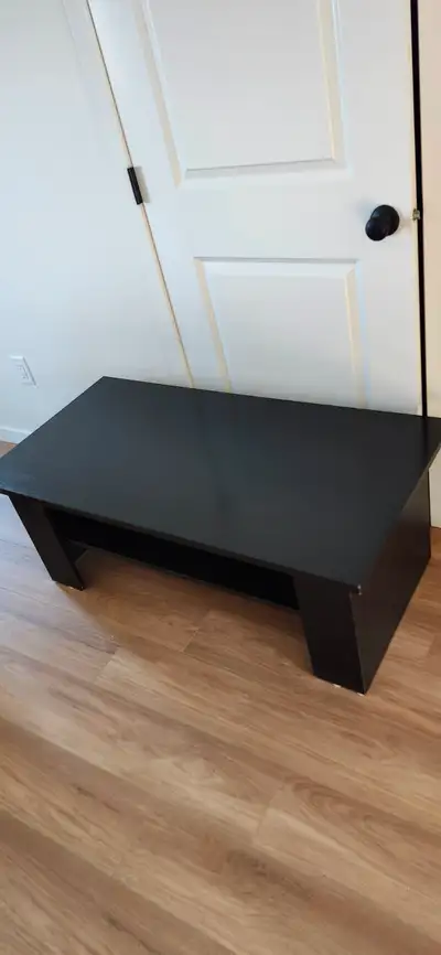Excellent condition black TV stand for sale!, View more