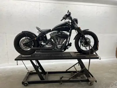 Must sell. Built in 2013 registered as a 1996 harley evo 5 speed rigid frame. 5 gallon tanks. Stored...