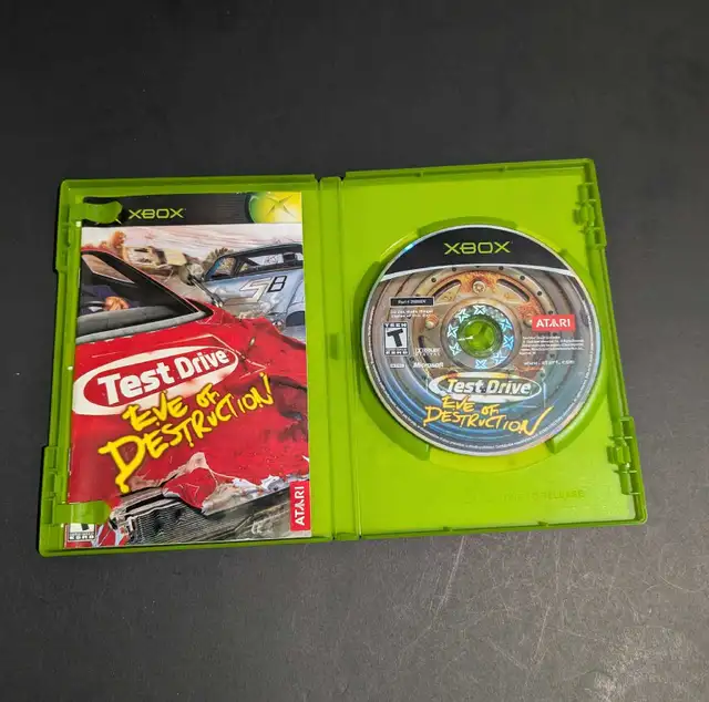 XBox Test Drive Eve Of Destruction Video Game Manual Case Works in Older Generation in Charlottetown - Image 5