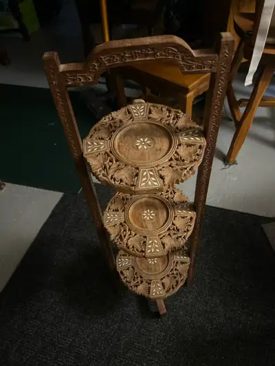 Étagère à gâteaux en bois, View more