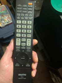 Sanyo tv remote control 
