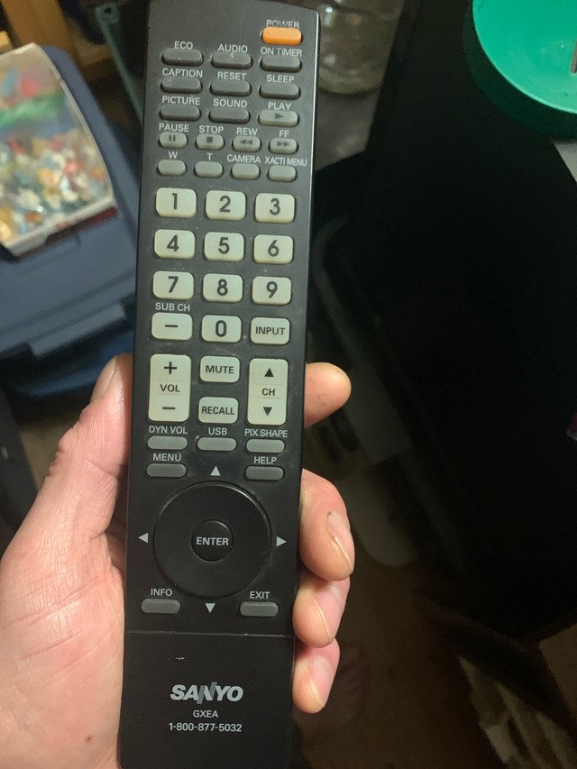 Sanyo tv remote control  in General Electronics in North Bay