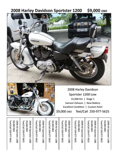 2005 HD Soft tail springer classic 2008 HD 1200