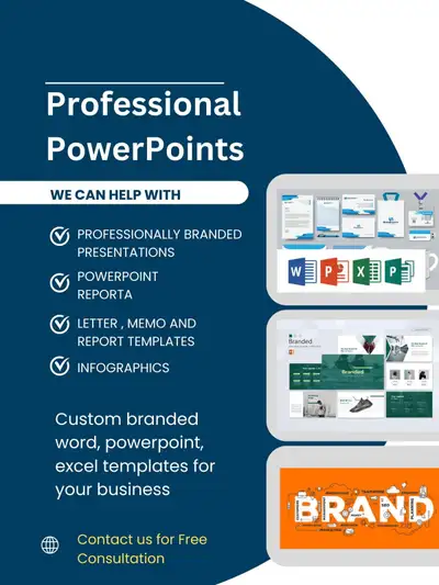 Freelancer - Professional word excel and PowerPoint templetes , View more