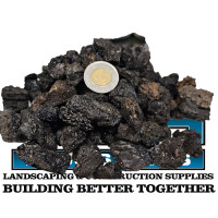 Black Lava Rock - Landscape Supply