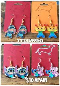 Stitch earrings 
