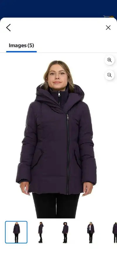 New Tec-One Ladies Hooded Puffer Jacket, View more