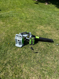 Ego leaf blower battery and charger 