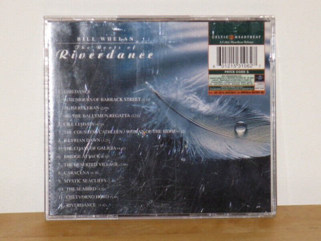 CD BILL WHELAN, THE ROOTS OF RIVERDANCE, musique celtique dans CD, DVD et Blu-ray  à Longueuil/Rive Sud - Image 2