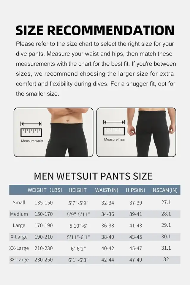Men's 2mm Wetsuit Pants – Super Stretch Neoprene Shorts for Surf in Water Sports in Oshawa / Durham Region - Image 8