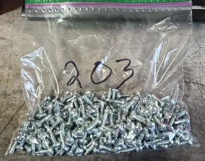 203 ROBERTSON PAN HEAD SELF-DRILLING SHEET METAL  TEK SCREWS $10, View more