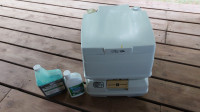 Portable Camping Toilet with self contained holding tank