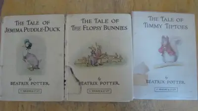 THREE PETER RABBIT BOOKS by BEATRIX POTTER P/U QUEENSLAND SE, View more