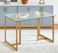 Brand New - Modern Glass DINING TABLE 