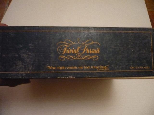 Trivial Pursuit Master Game Genus Edition 1981 in Toys & Games in Cambridge - Image 2