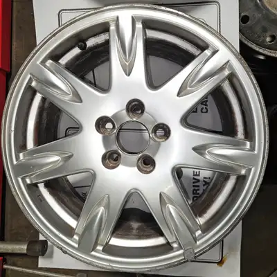 Rims: Volvo OEM Aluminum Alloy Wheel, THOR Rim Color: Silver Bright Finish Size: 17x7.5J ET 49 Bolt...
