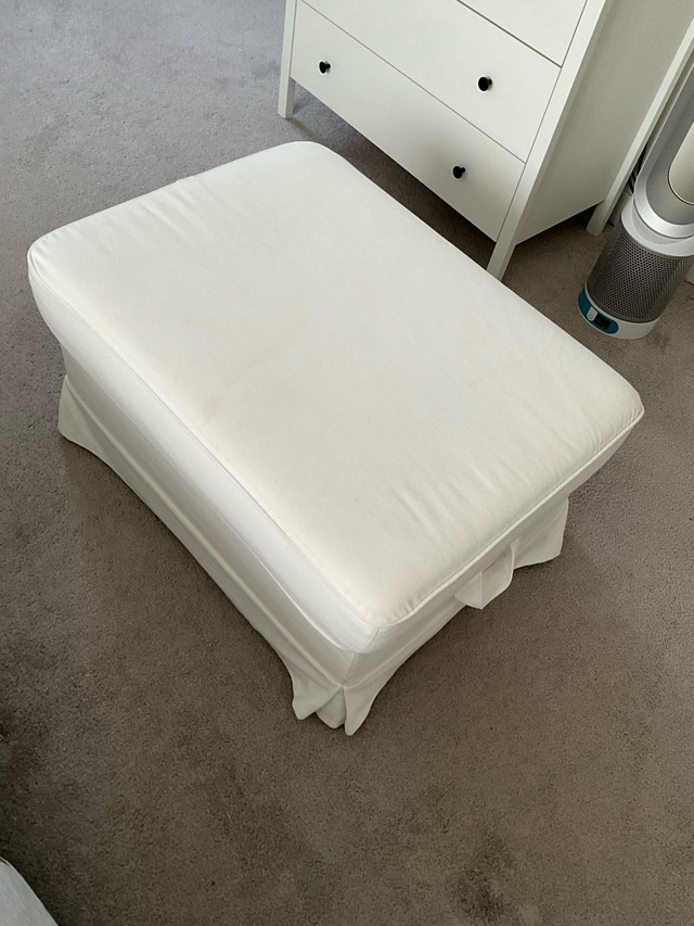 IKEA ottoman with storage in Couches & Futons in Calgary